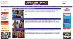 Desktop Screenshot of africanecho.co.uk